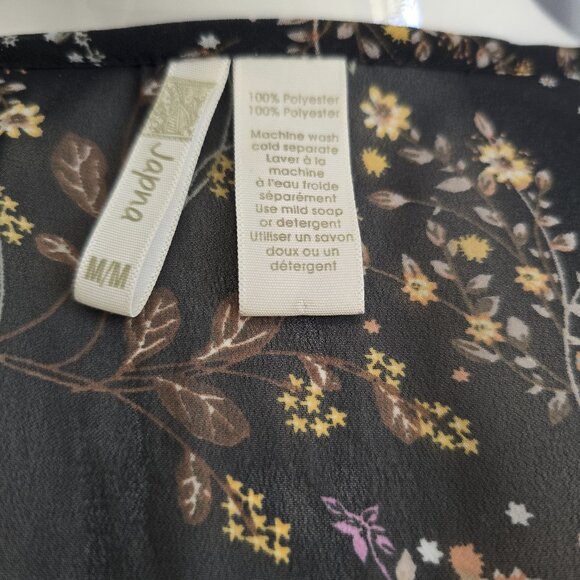 Japana floral and black sheer over coat - Picture 5 of 5